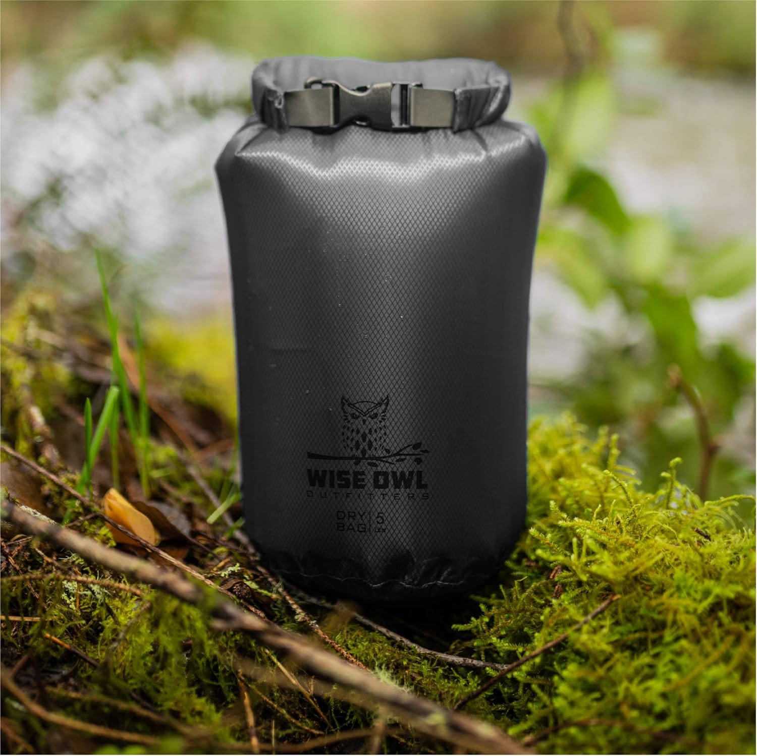 Wise Owl Outfitters Waterproof Dry Bag 3-Pack – Lightweight & Airtight 5L/10L/20L Small & Large Dry Bags for Kayaking, Beach, Travel, Boating, Hiking - Image 5