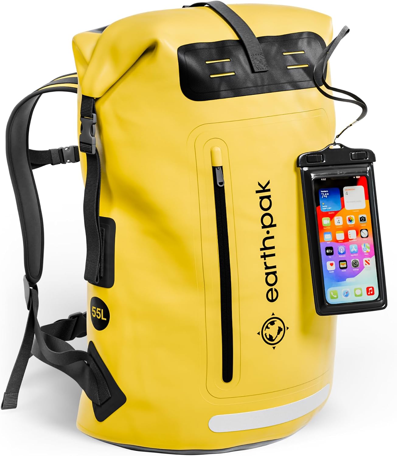 Waterproof Dry Bag Backpack 55L – Kayaking Boating Fishing Rafting Marine